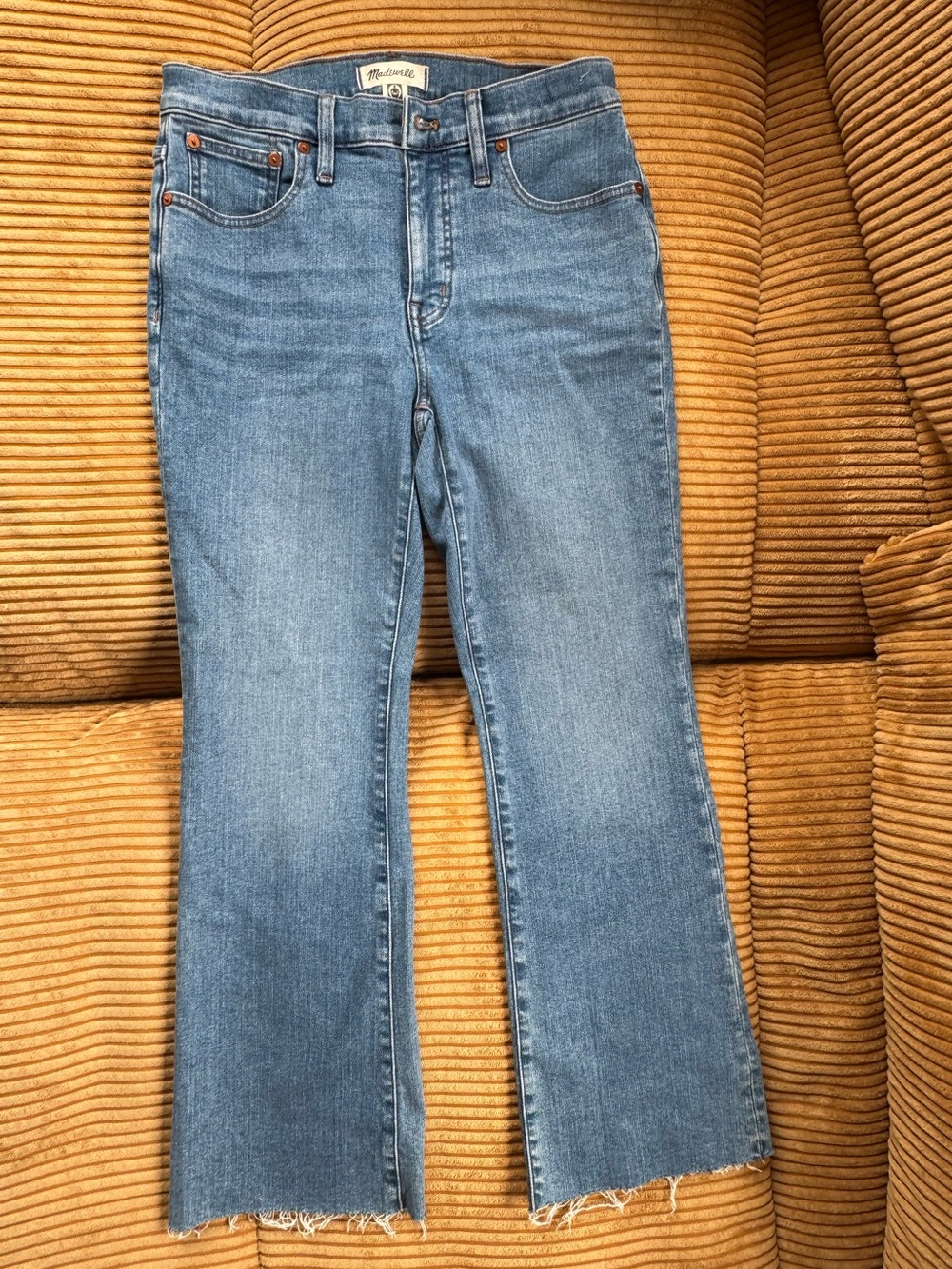 Madewell Mid Rise Kick Out Jean